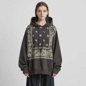 Profound Paisley Bandana French Terry Hoodie